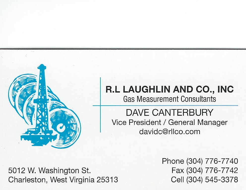 Dave Canterbury R.L. Laughlin Co