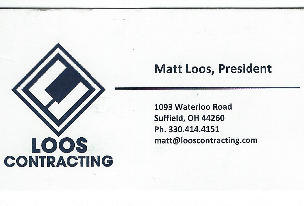 Matt Loos excavator