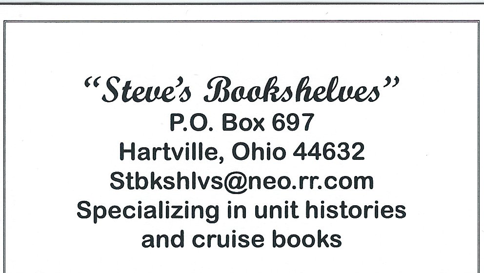 Steves Bookshelves business card