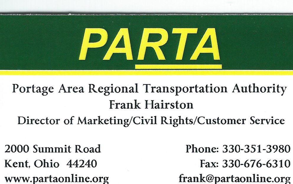 Frank Hairston PARTA