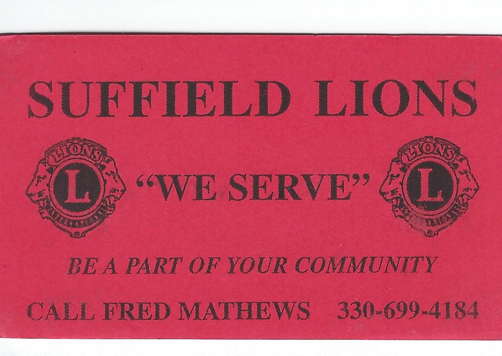 Fred Mathews Lions Club redone