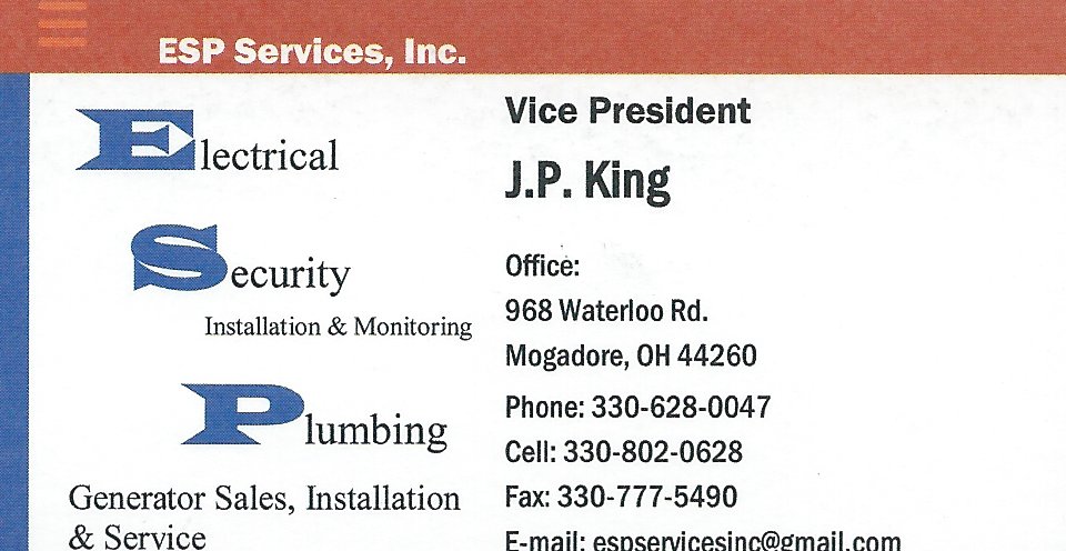 J.P. King ESP Services 2