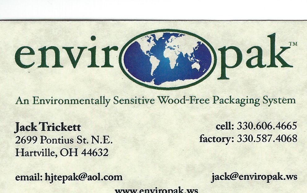 Jack Trickett Enviropak