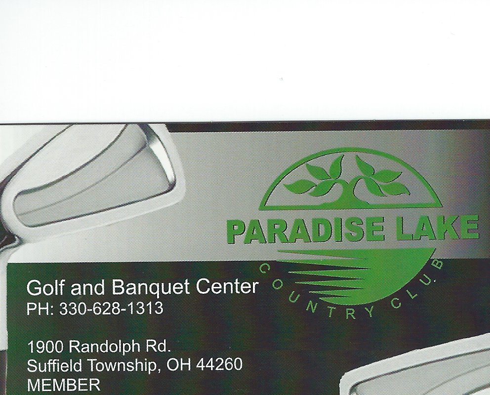 Paradise Lake CC