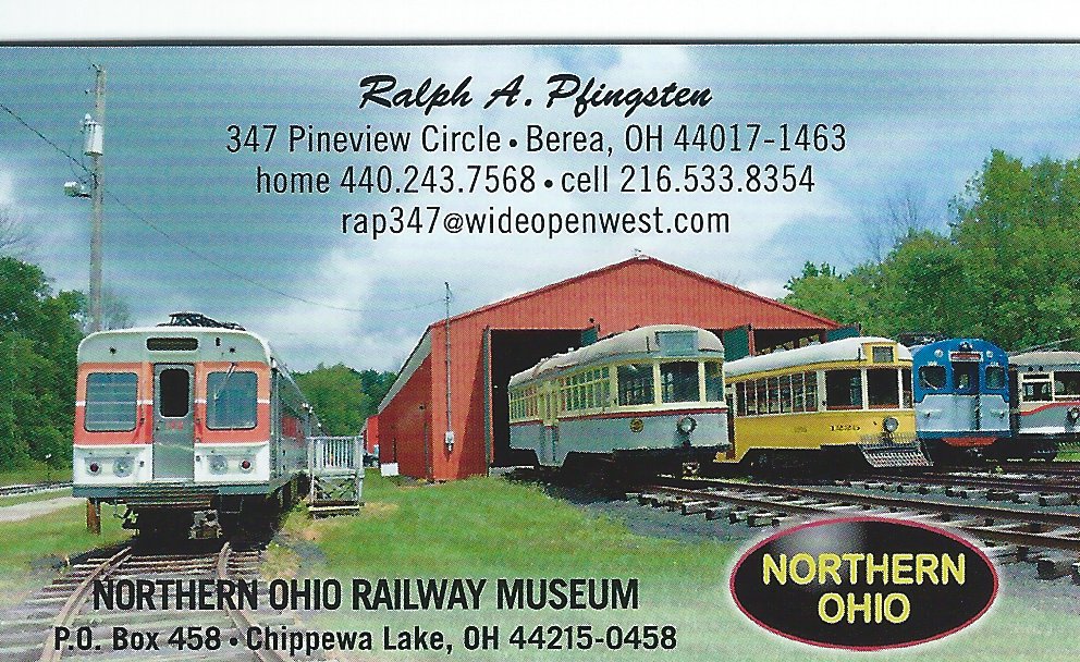 Ralph A. Pfingsten Northern Ohio Railway Museum