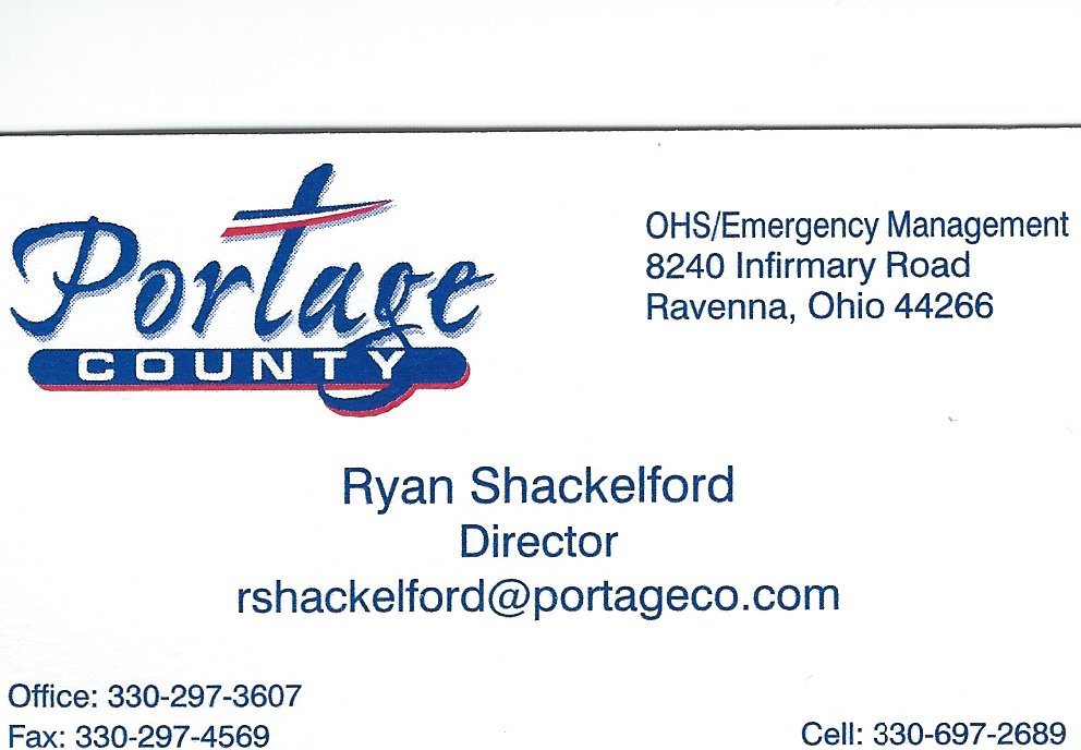 Ryan Shackleford PC Emergency Management