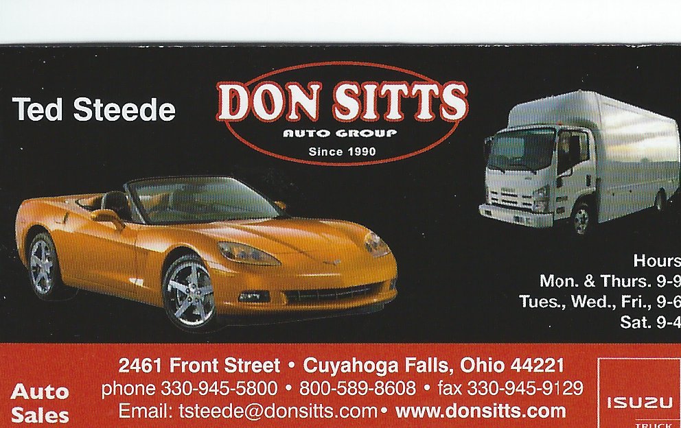 Ted Steede Don Sitts Auto