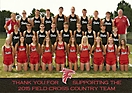 2015 Field High School Cross Country teams